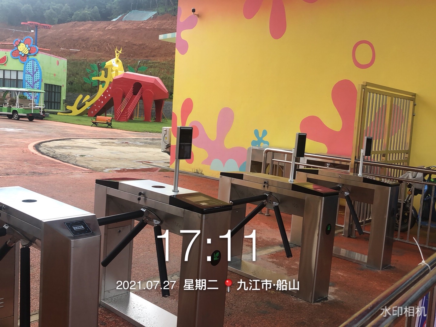 江西九江蔓谷田园景区升级智能门禁设备后的变化